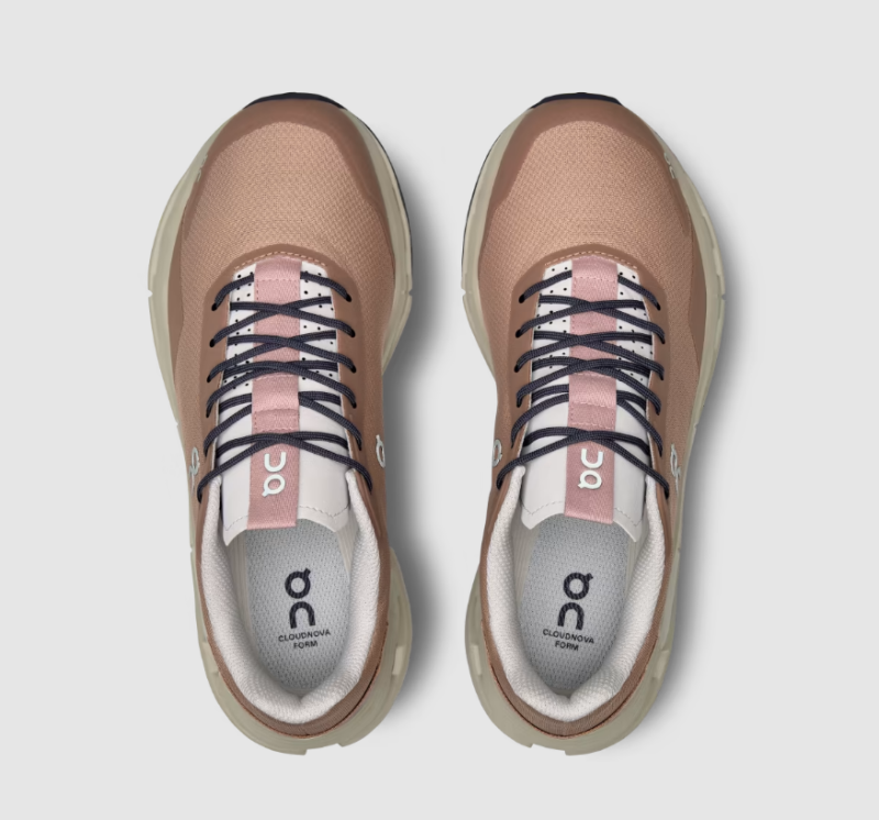 On Running Shoes Men's Cloudnova Form-Rosebrown | Orchid