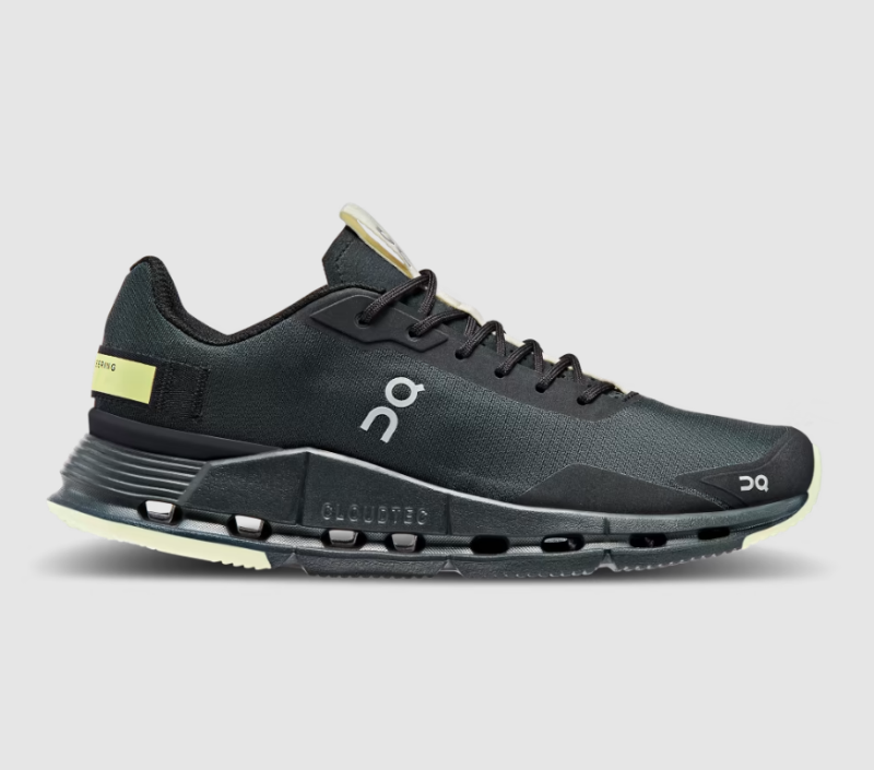 On Running Shoes Men's Cloudnova Form-Black | Hay - Click Image to Close