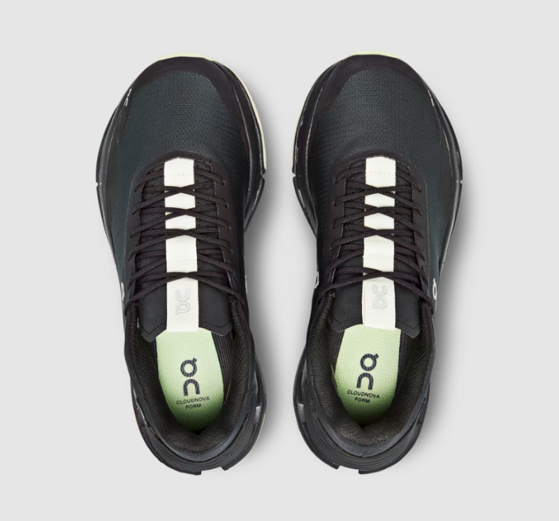 On Running Shoes Men's Cloudnova Form-Black | Hay