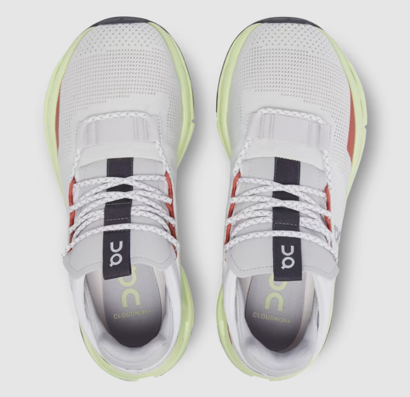 On Running Shoes Men's Cloudnova-White | Limelight - Click Image to Close