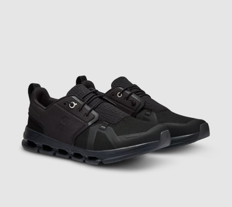 On Running Shoes Men's Cloud Sky-All Black - Click Image to Close