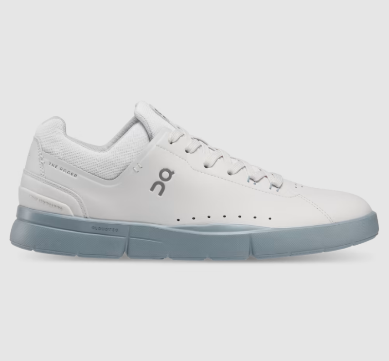 On Running Shoes Men's THE ROGER Advantage-White | Chambray