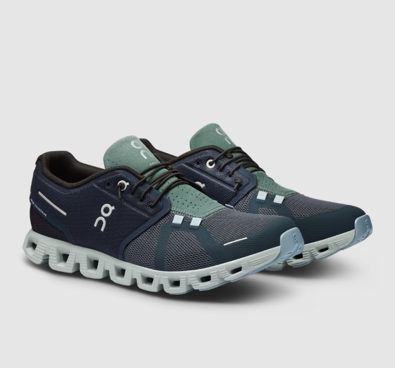 On Running Shoes Women's Cloud 5-Midnight | Navy - Click Image to Close