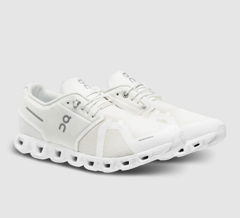 On Running Shoes Men's Cloud 5-Undyed-White | White - Click Image to Close