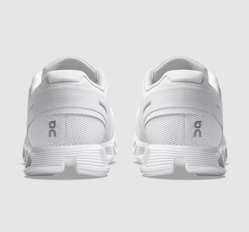 On Running Shoes Women's Cloud 5-All White - Click Image to Close