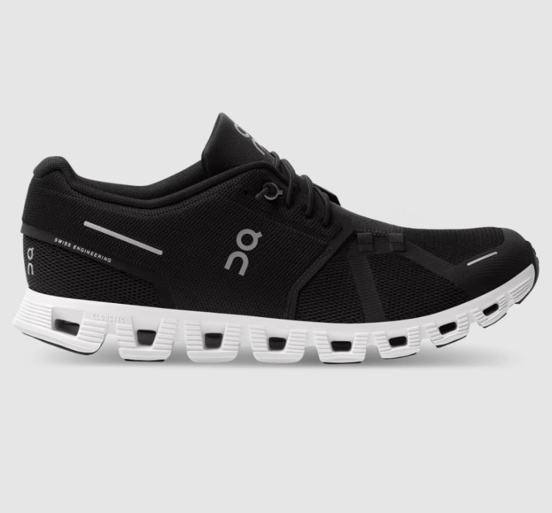 On Running Shoes Men's Cloud 5-Black | White