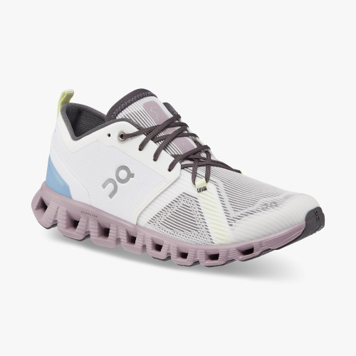 On Running Shoes Women's Cloud X 3 Shift-White | Heron - Click Image to Close