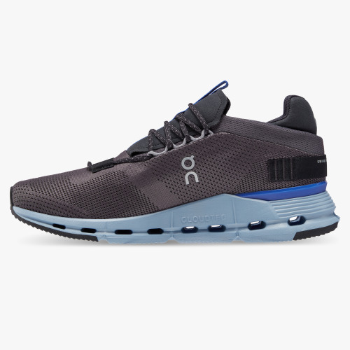 On Running Shoes Men's Cloudnova-Eclipse | Chambray - Click Image to Close