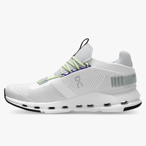 On Running Shoes Men's Cloudnova-White | Mineral - Click Image to Close