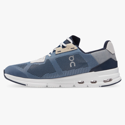 On Running Shoes Men's Cloudrift-Metal | Navy - Click Image to Close