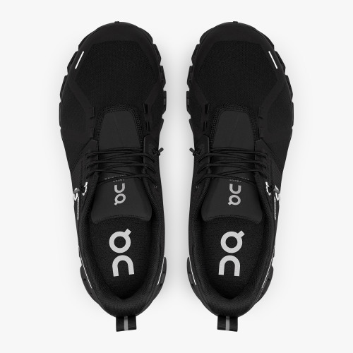 On Running Shoes Women's Cloud 5 Waterproof-All | Black