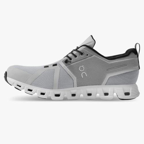 On Running Shoes Women's Cloud 5 Waterproof-Glacier | White