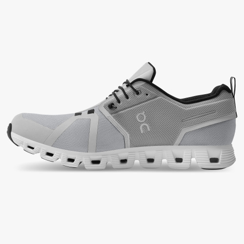 On Running Shoes Men's Cloud 5 Waterproof-Glacier | White