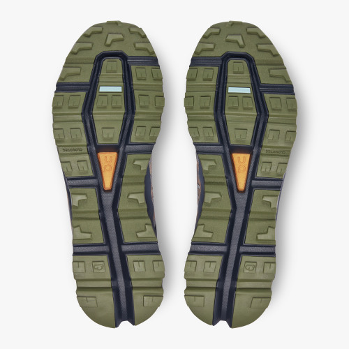 On Running Shoes Men's Cloudvista-Midnight | Olive - Click Image to Close