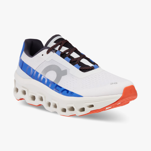 On Running Shoes Men's Cloudmonster-Frost | Cobalt