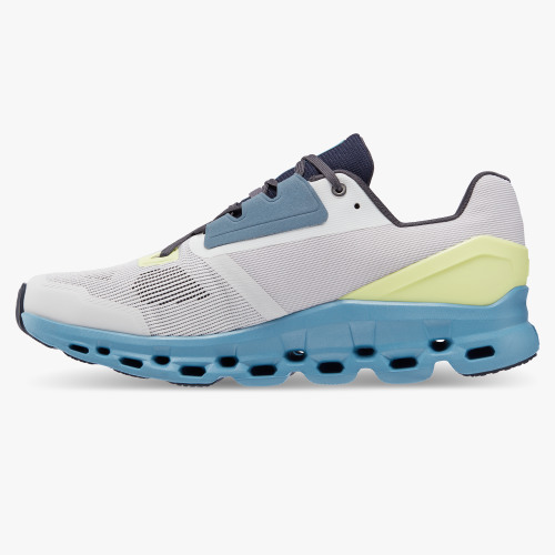 On Running Shoes Men's Cloudstratus-Frost | Niagara - Click Image to Close