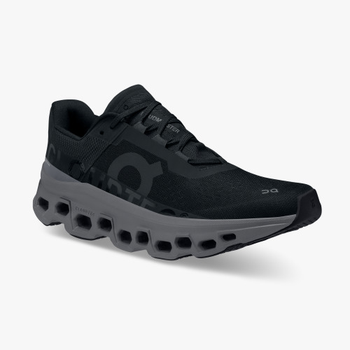On Running Shoes Women's Cloudmonster-Black | Magnet