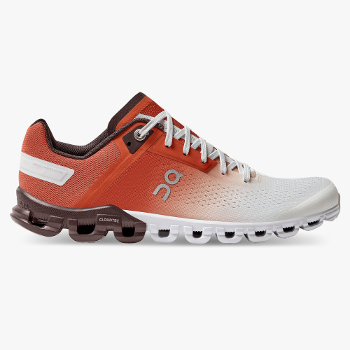 On Running Shoes Women's Cloudflow-Rust | White