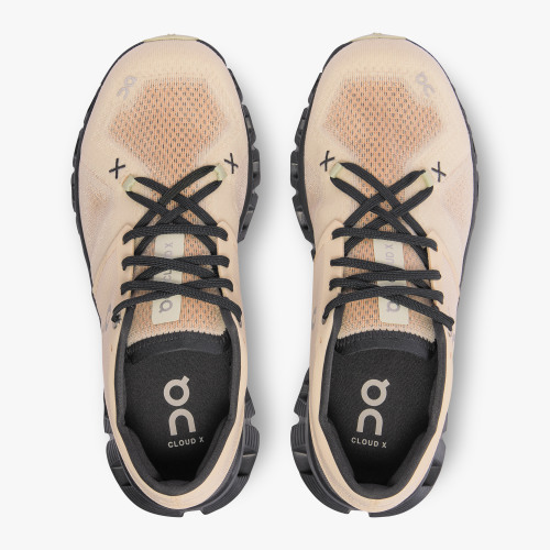 On Running Shoes Women's Cloud X 3-Fawn | Magnet - Click Image to Close