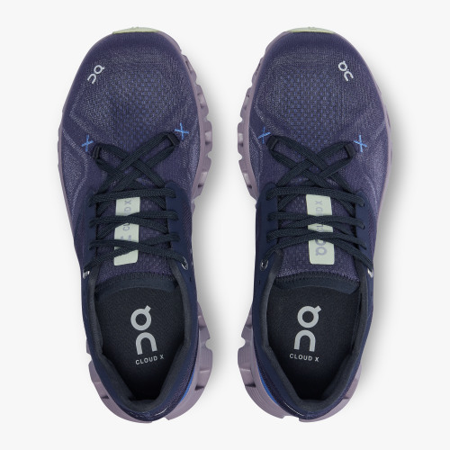 On Running Shoes Women's Cloud X 3-Midnight | Heron
