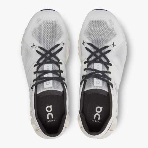 On Running Shoes Men's Cloud X 3-Ivory | Black