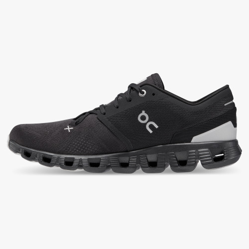 On Running Shoes Men's Cloud X 3-Black - Click Image to Close