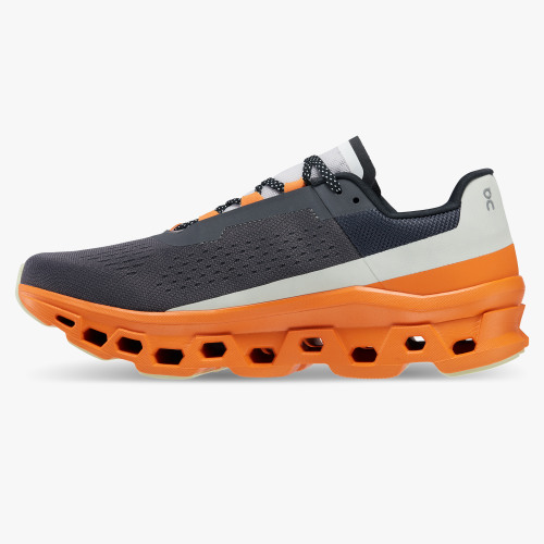 On Running Shoes Men's Cloudmonster-Eclipse | Turmeric - Click Image to Close