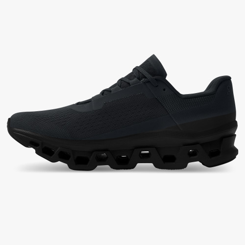 On Running Shoes Men's Cloudmonster-All | Black - Click Image to Close