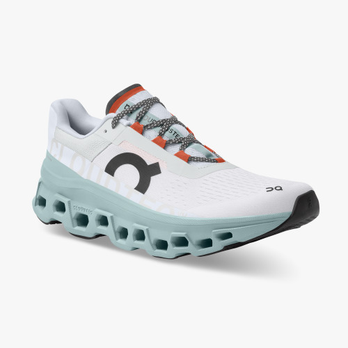 On Running Shoes Men's Cloudmonster-Frost | Surf - Click Image to Close