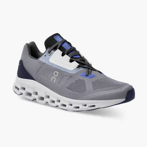 On Running Shoes Men's Cloudstratus-Fossil | Midnight