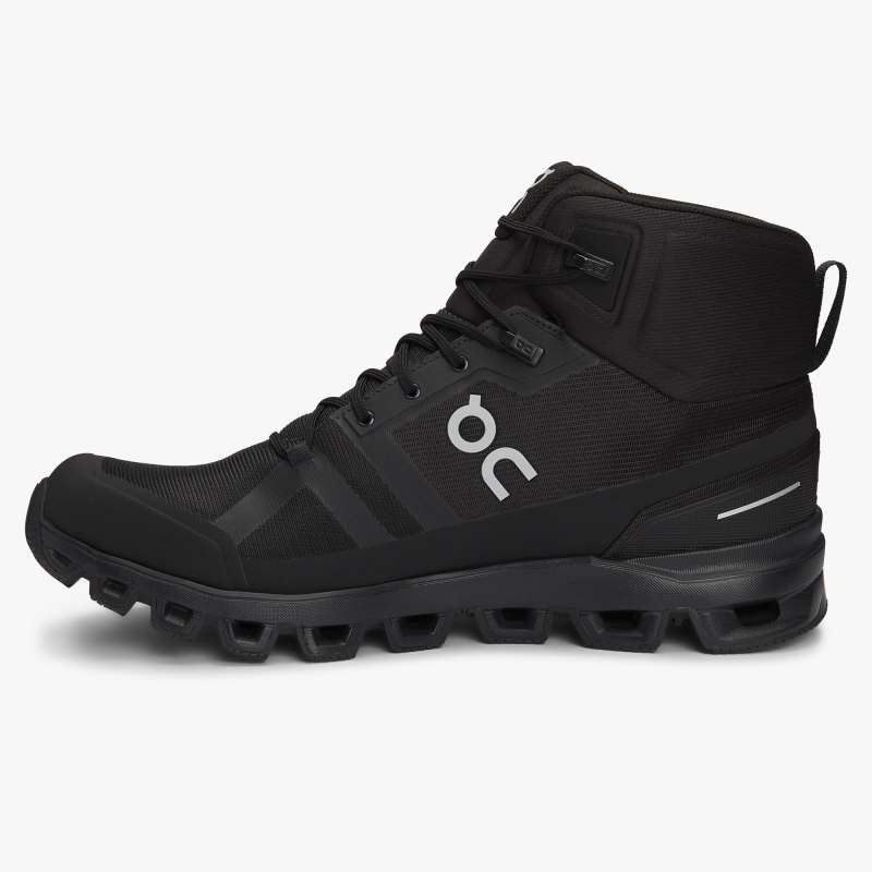 On Running Shoes Men's Cloudrock Waterproof-All | Black