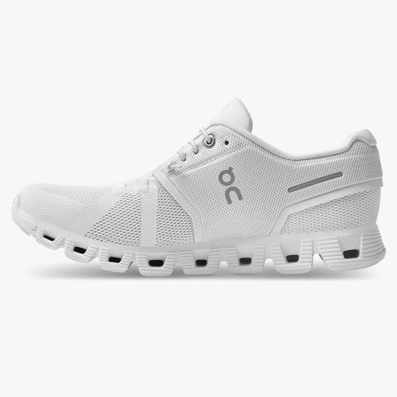 On Running Shoes Women's Cloud 5-All | White - Click Image to Close