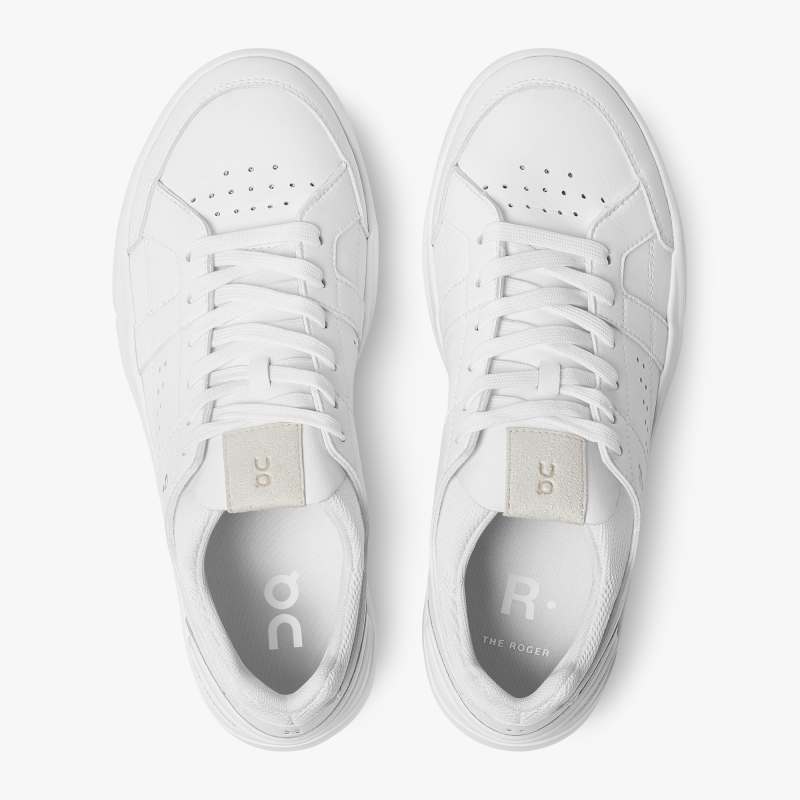 On Running Shoes Women's THE ROGER Clubhouse-All | White