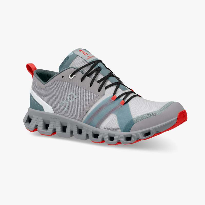 On Running Shoes Men's Cloud X Shift-Alloy | Red - Click Image to Close