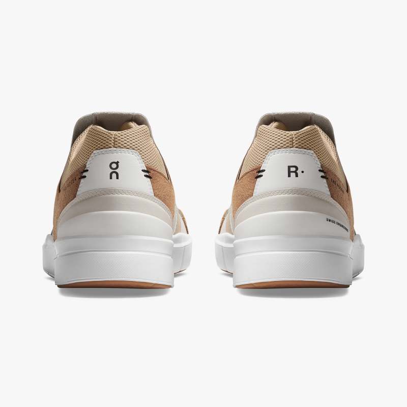On Running Shoes Women's THE ROGER Clubhouse-Almond | Sand