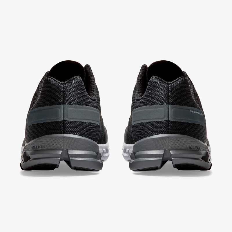 On Running Shoes Men's Cloudflow-Black | Asphalt - Click Image to Close