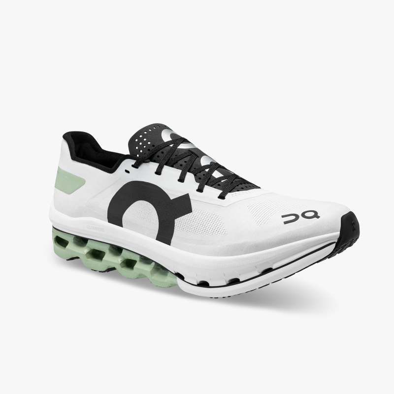 On Running Shoes Women's Cloudboom Echo-White | Black - Click Image to Close