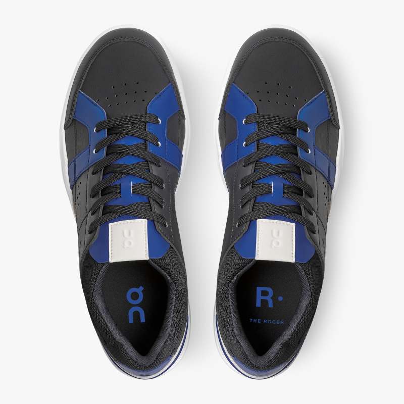 On Running Shoes Men's THE ROGER Clubhouse-Black | Indigo