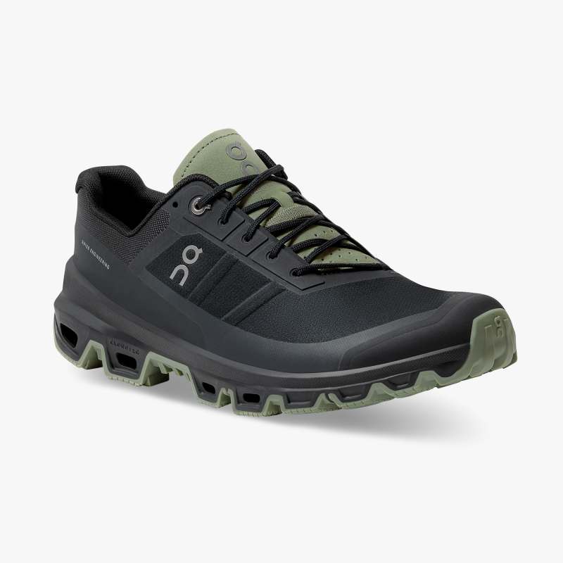 On Running Shoes Men's Cloudventure-Black | Reseda - Click Image to Close