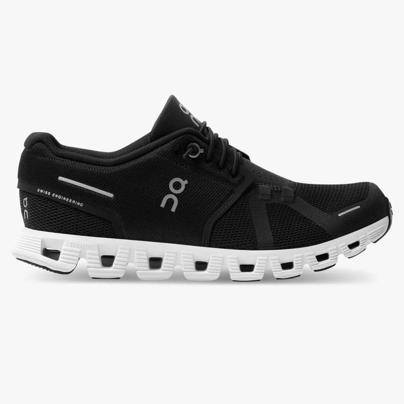 On Running Shoes Women's Cloud 5-Black | White