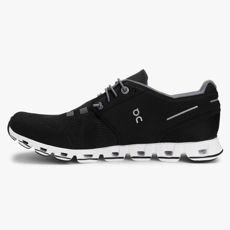 On Running Shoes Women's Cloud-Black | White - Click Image to Close