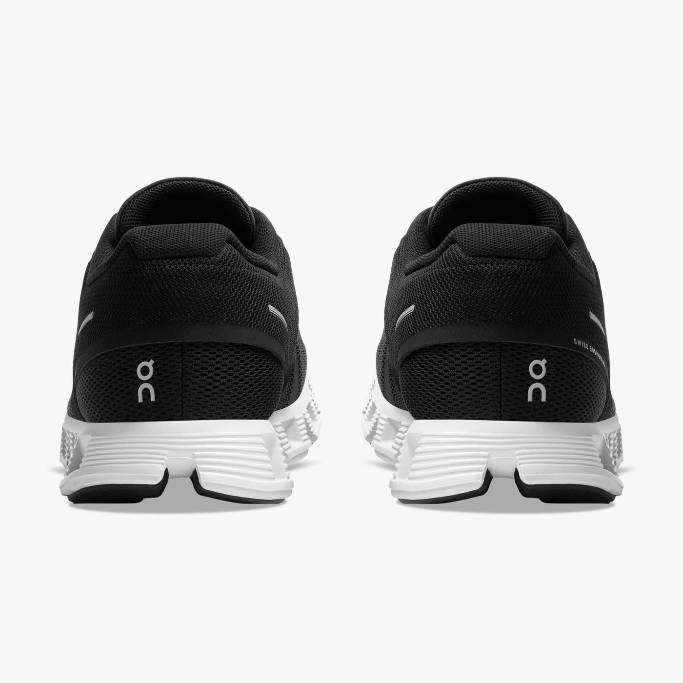 On Running Shoes Men's Cloud 5-Black | White - Click Image to Close