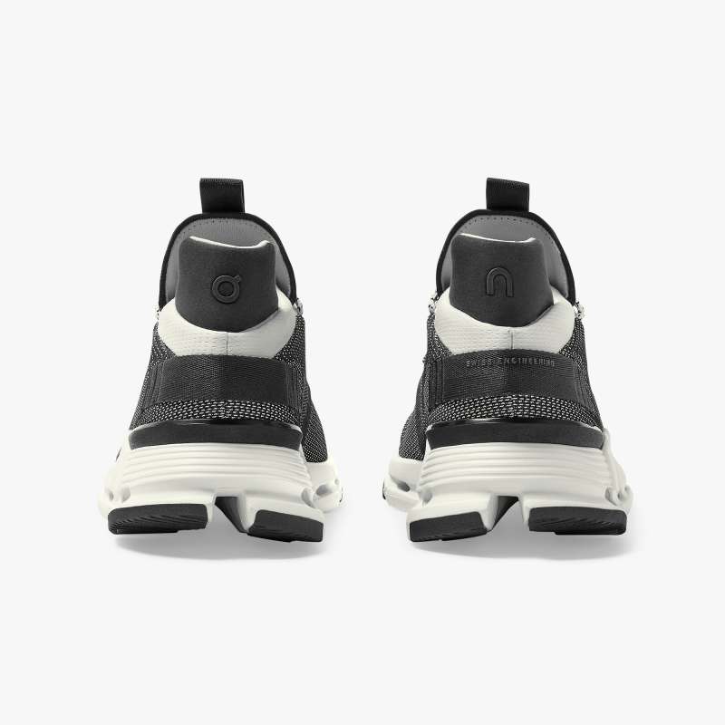 On Running Shoes Men's Cloudnova-Black | White