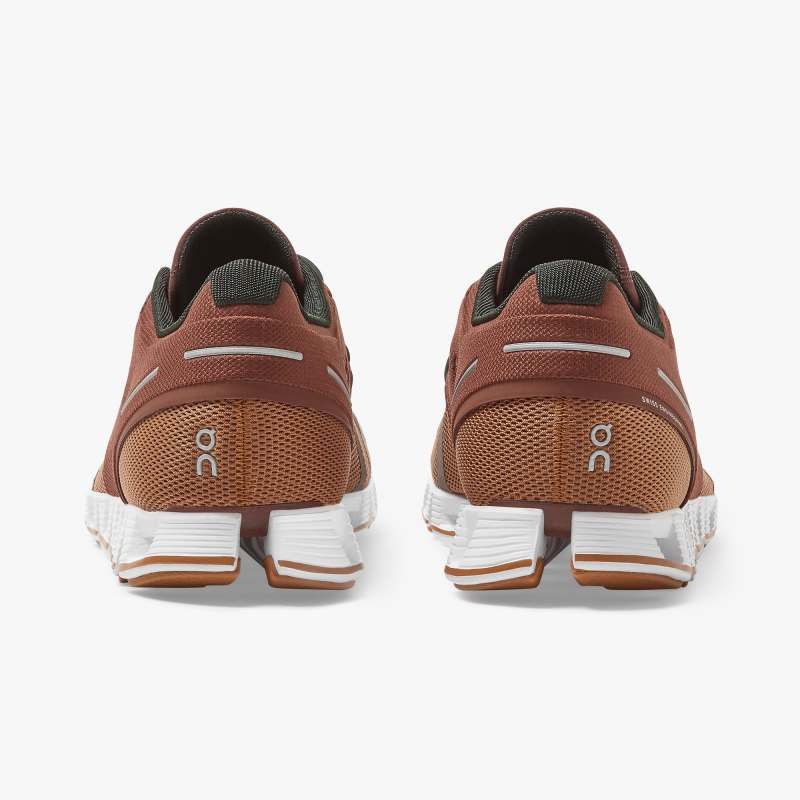 On Running Shoes Men's Cloud 70 | 30-Brick | Pecan - Click Image to Close