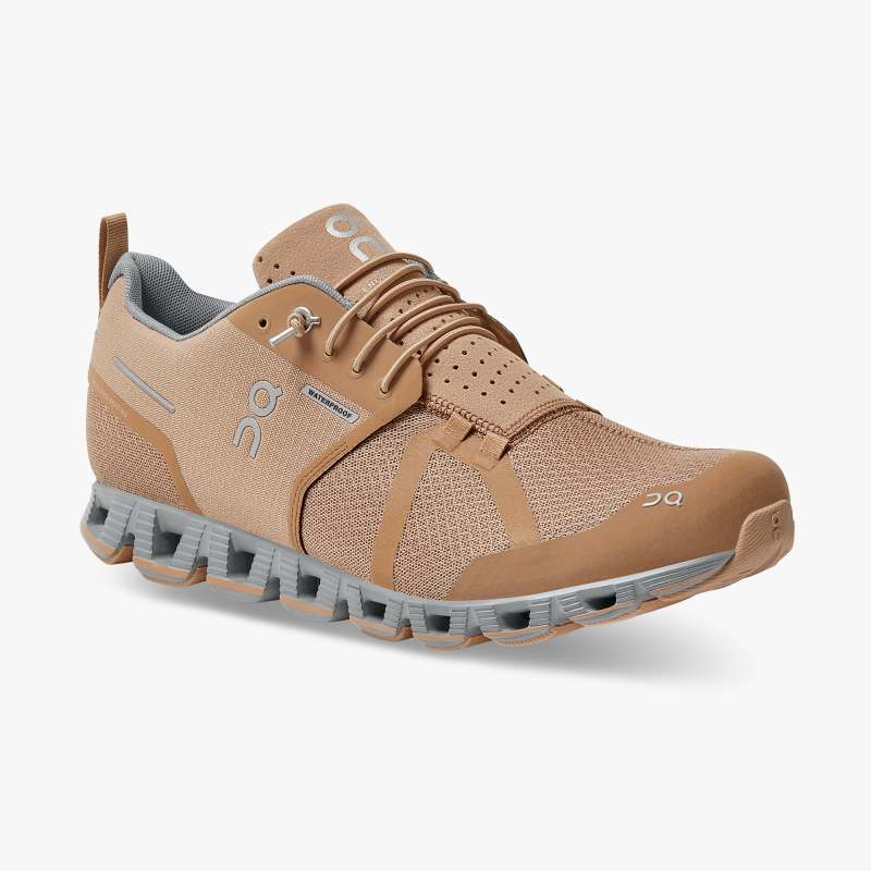 On Running Shoes Men's Cloud Waterproof-Chai | Lunar - Click Image to Close