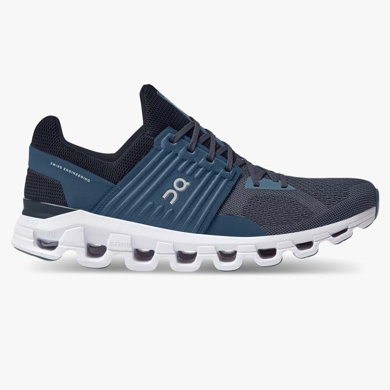 On Running Shoes Men's Cloudswift-Denim | Midnight - Click Image to Close