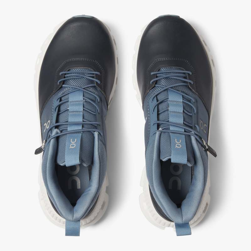 On Running Shoes Women's Cloud Hi-Dust | Navy - Click Image to Close