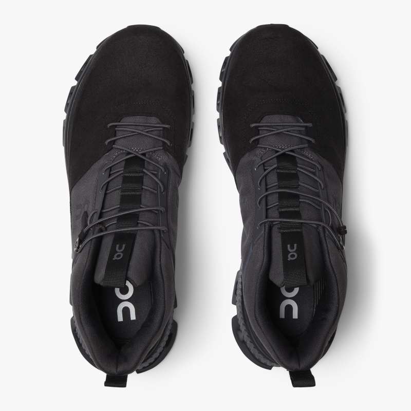 On Running Shoes Men's Cloud Hi-Eclipse | Black - Click Image to Close