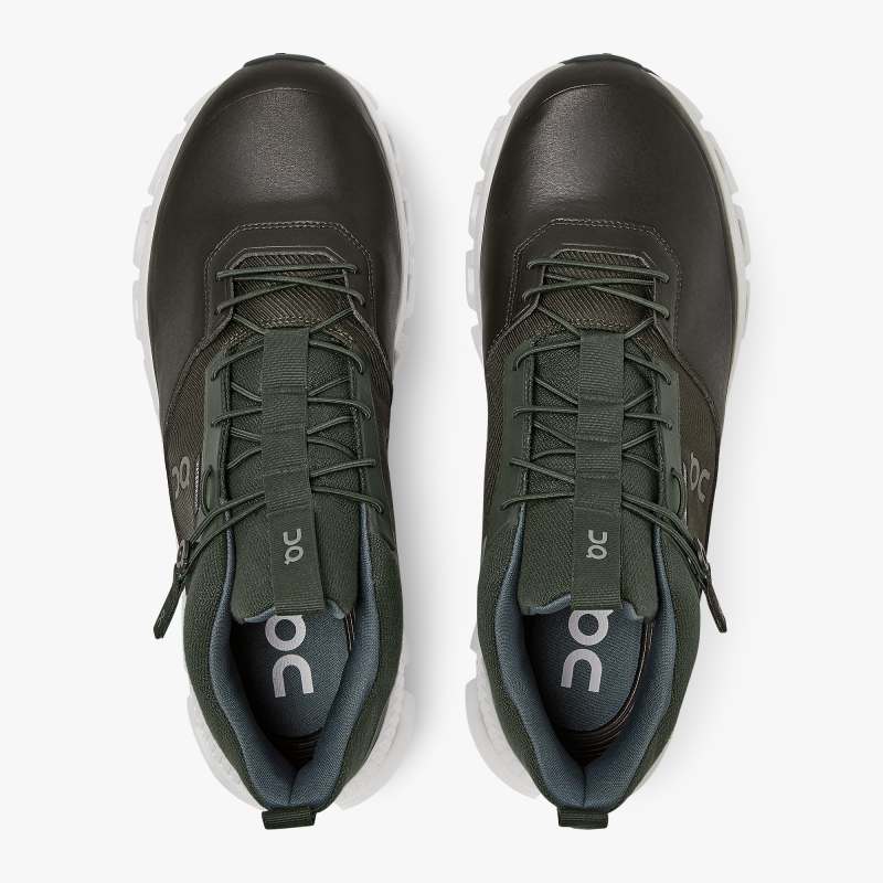 On Running Shoes Men's Cloud Hi Waterproof-Fir | Umber - Click Image to Close