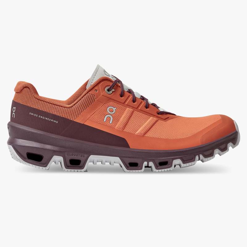 On Running Shoes Men's Cloudventure-Flare | Mulberry - Click Image to Close